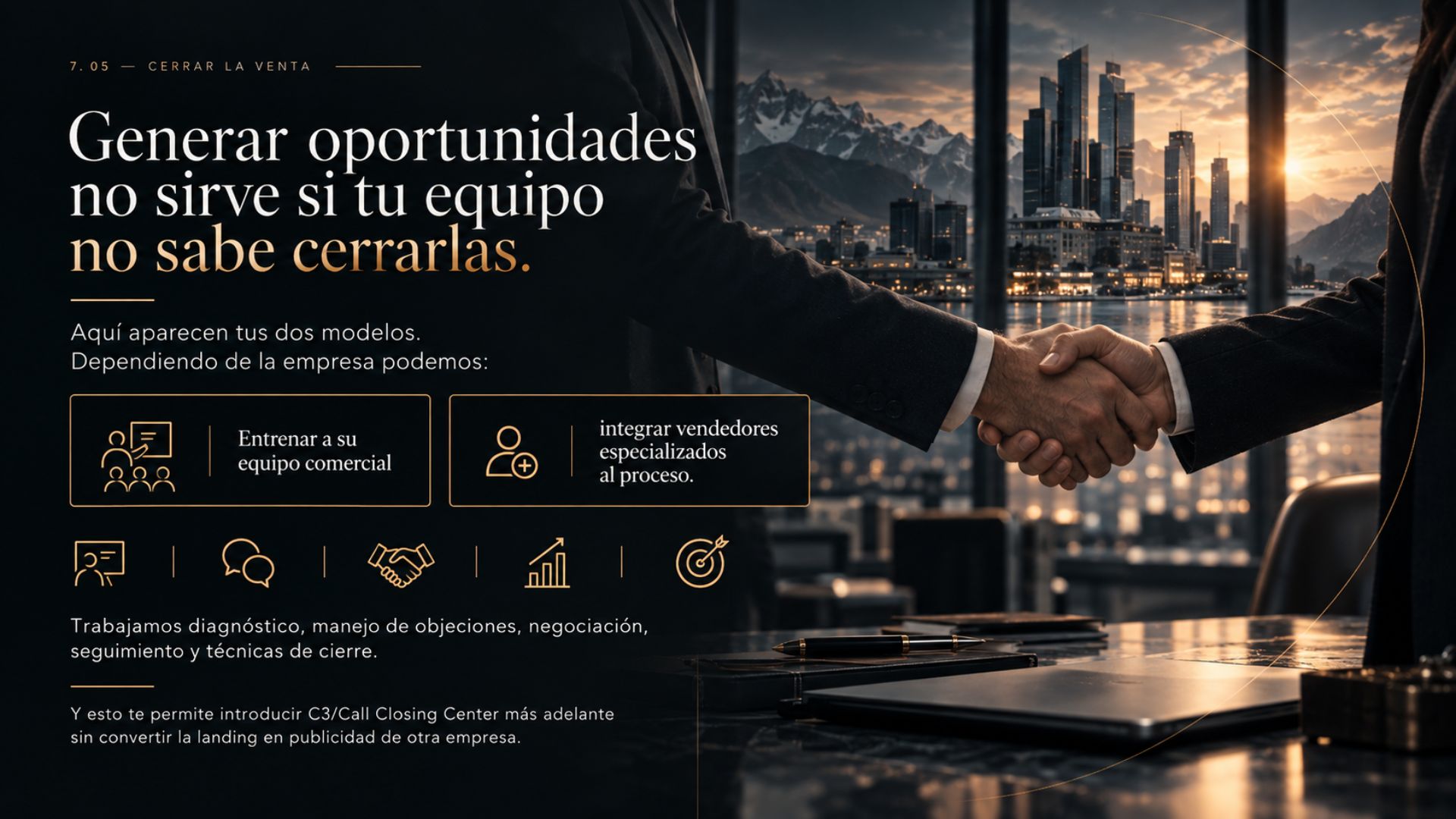 Acuerdo comercial entre dos personas